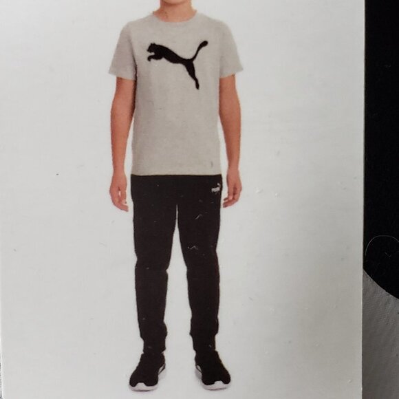 NWT - 3-Piece Set Puma Logo Youth (1 Tee, 1 Hoodie, 1 Jogger Pant) Size XS (5/6) - Picture 8 of 8